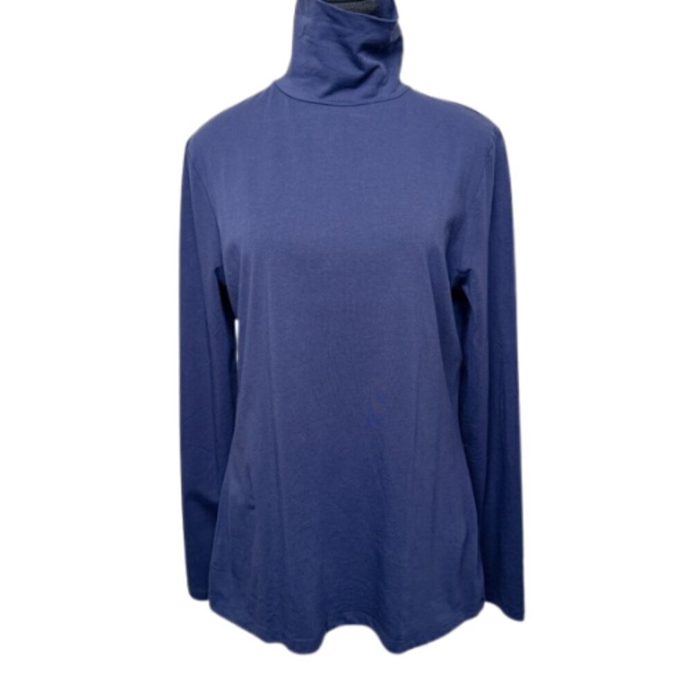 Lord & Taylor Womens Large Turtle Neck Long Sleeve Base Layer Tshirt
